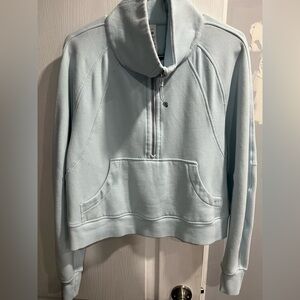 Lululemon scuba funnel neck half zip